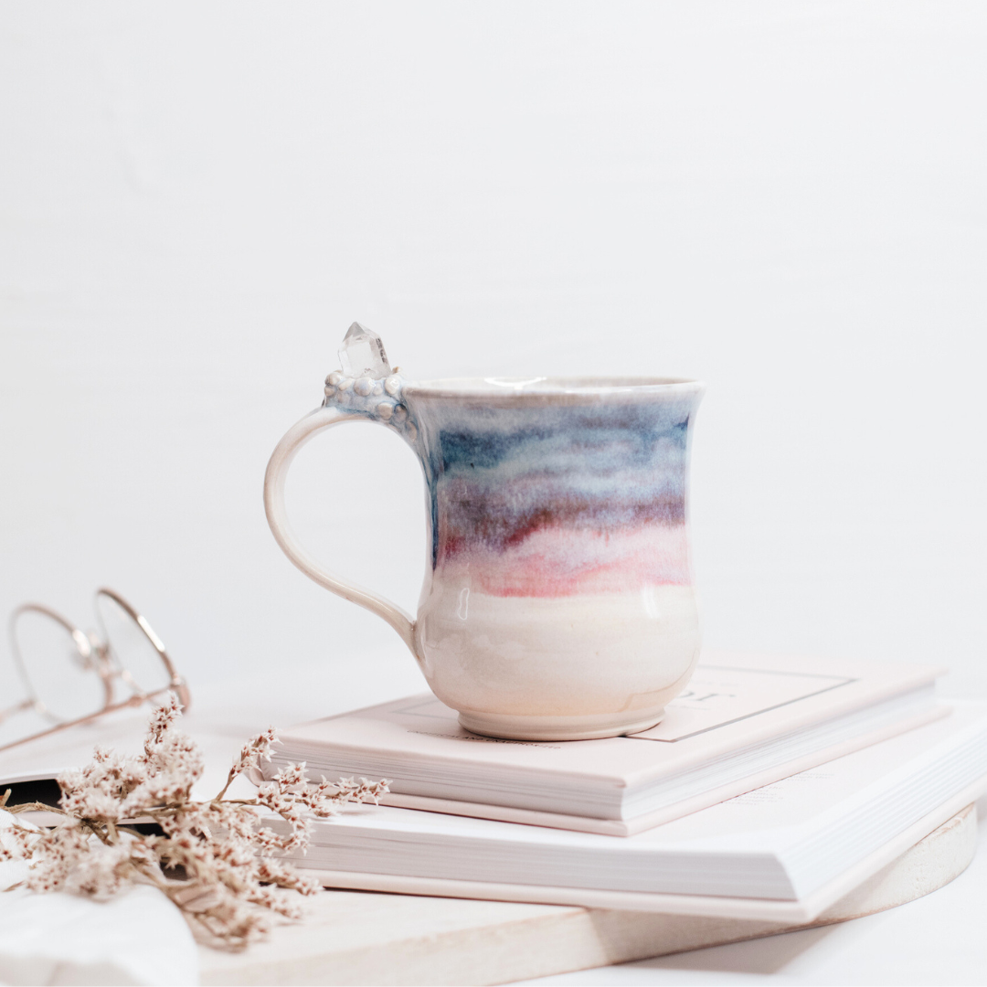 Clear Quartz Crystal Mug