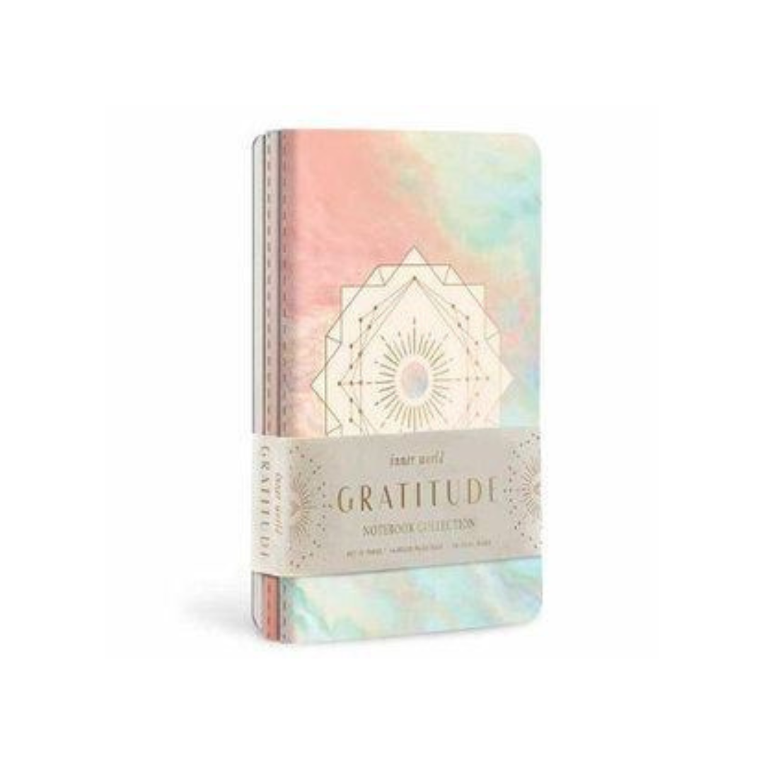 Gratitude Sewn Notebook Collection (Set of 3)