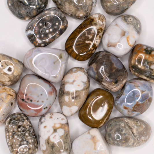 Ocean Jasper Tumbled Stone