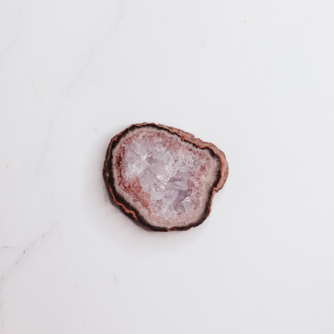 Pink Amethyst Polished Slices