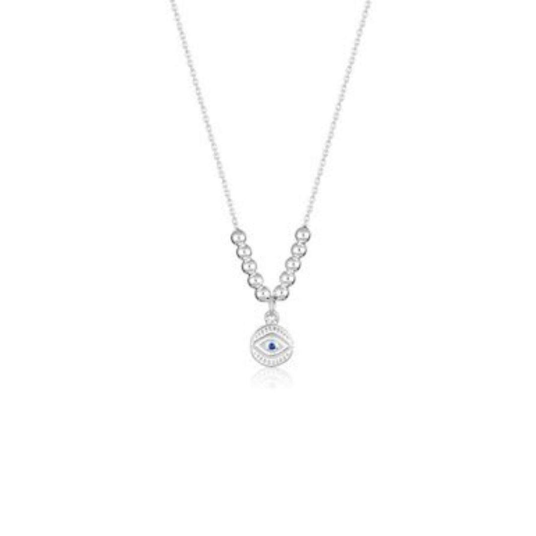 Empress Evil Eye Necklace | 925 Sterling Silver