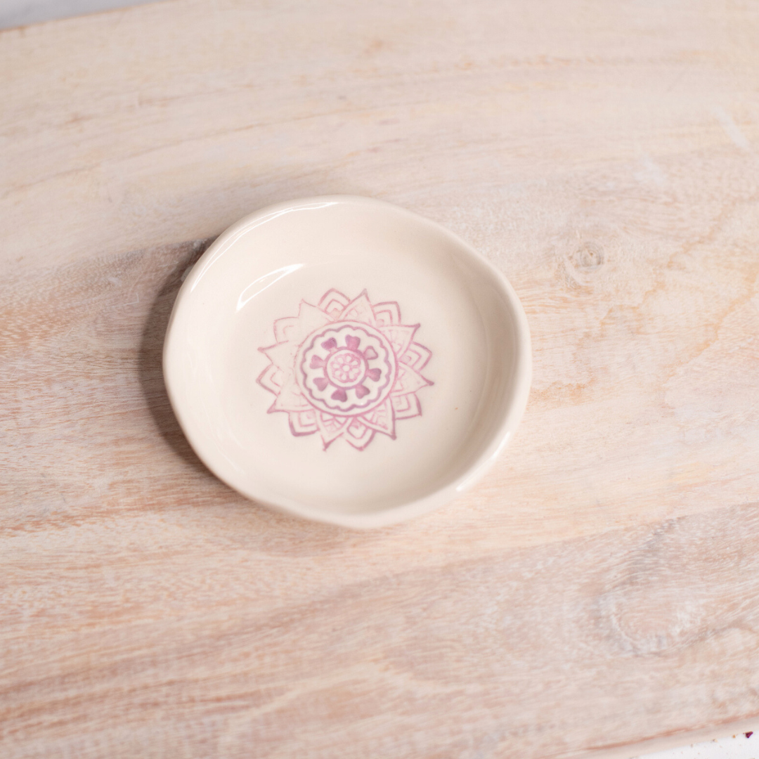 Handmade Mandala Ring Dishes