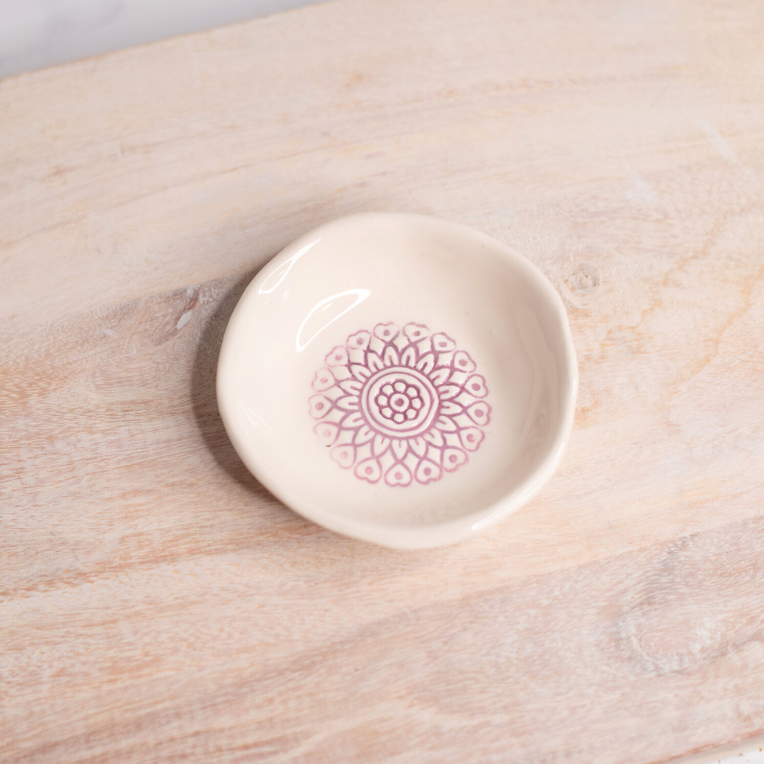 Handmade Mandala Ring Dishes