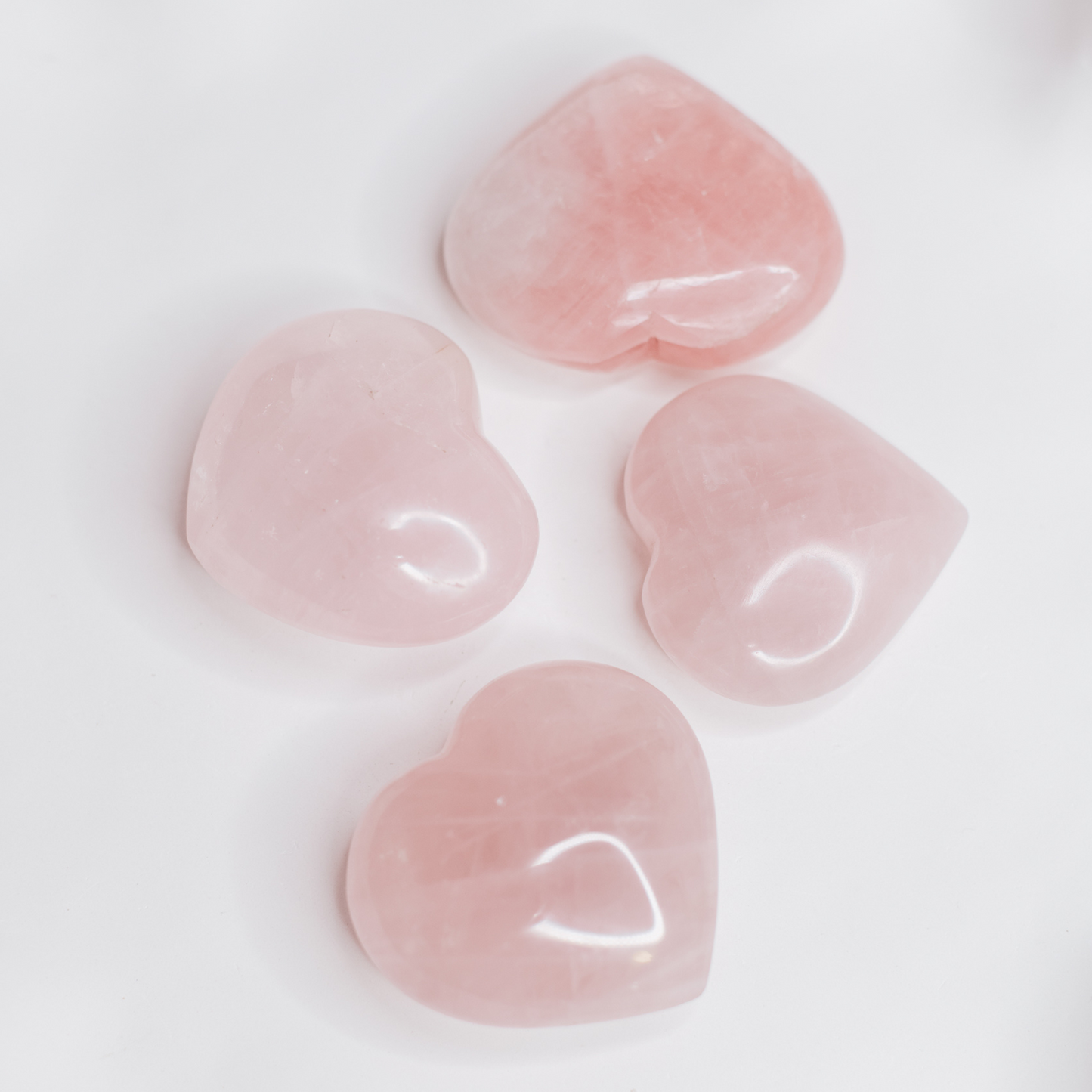 Rose Quartz Heart