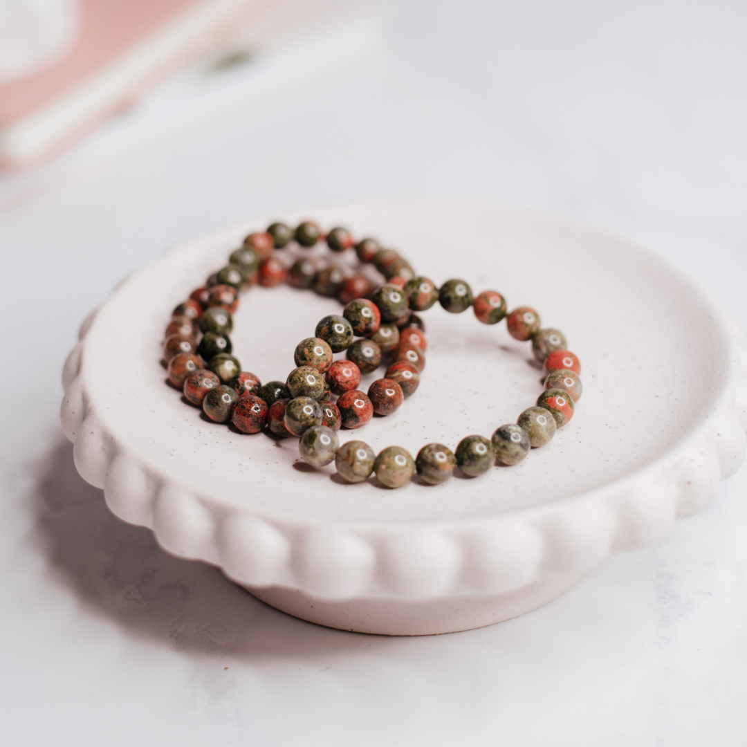 Unakite Bracelet