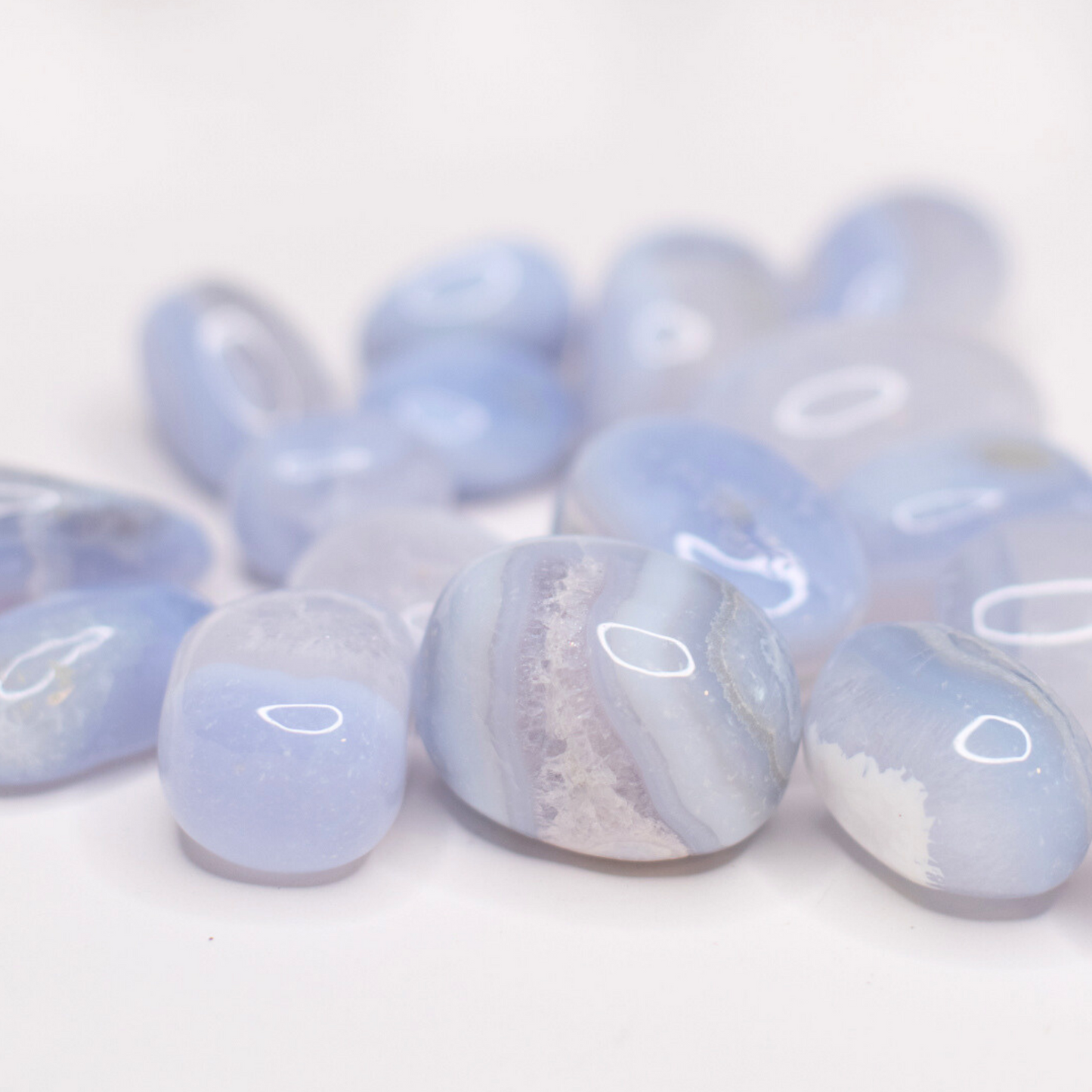 Blue Lace Agate Tumbled