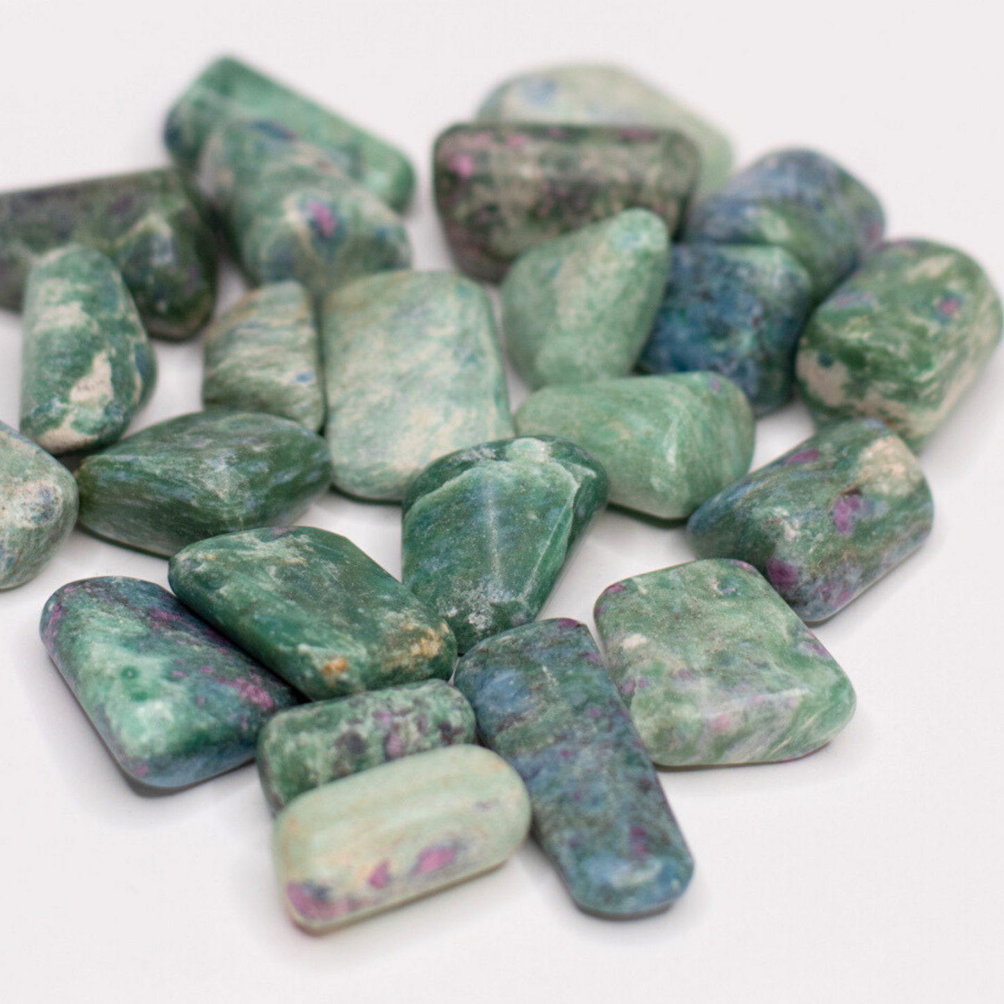 Ruby Fuchsite Tumble Stone