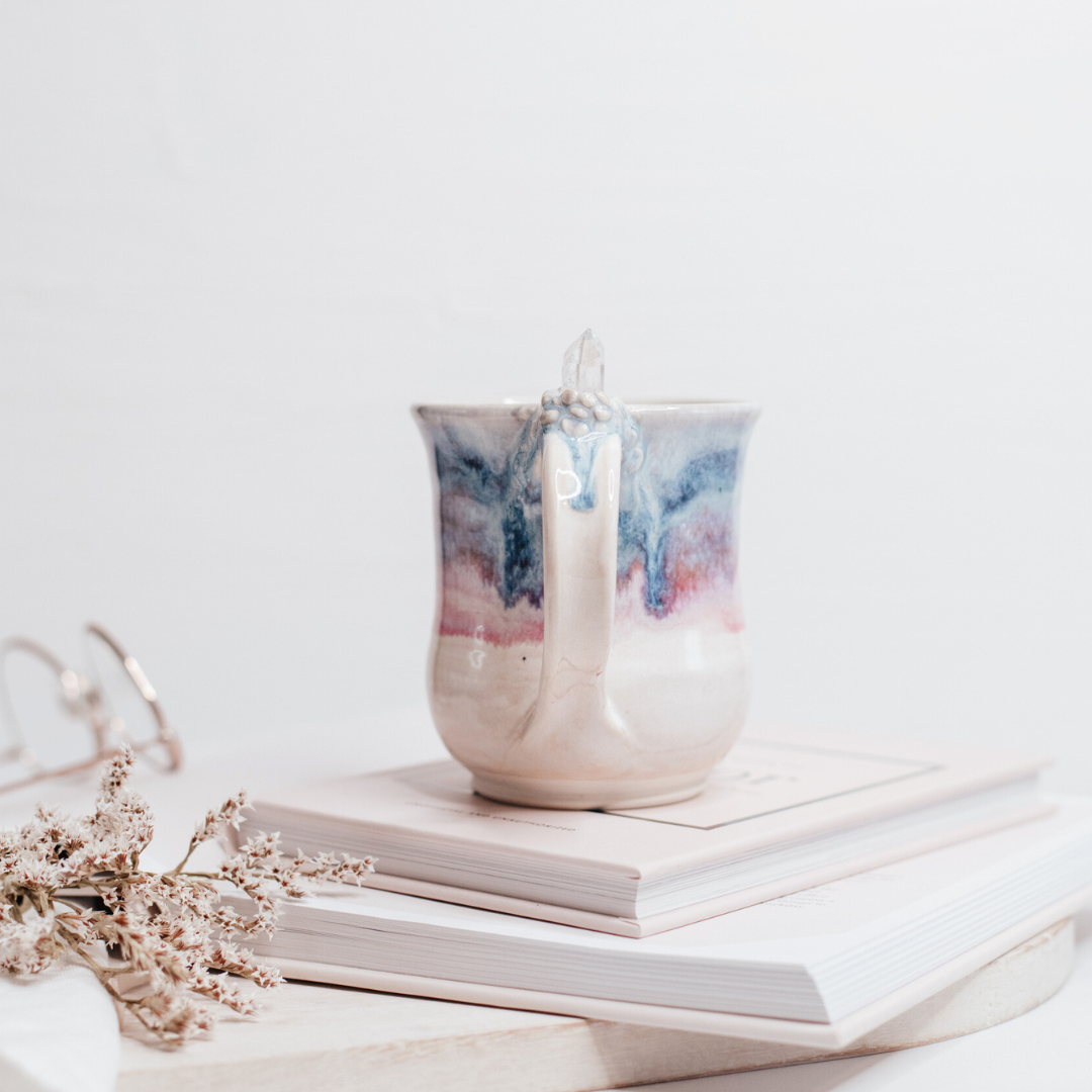 Clear Quartz Crystal Mug