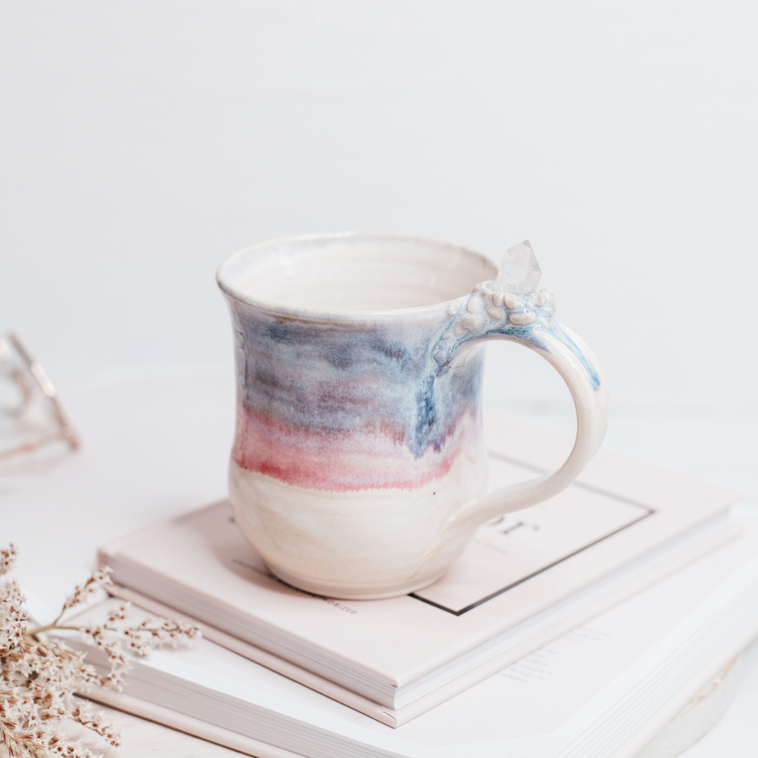 Clear Quartz Crystal Mug