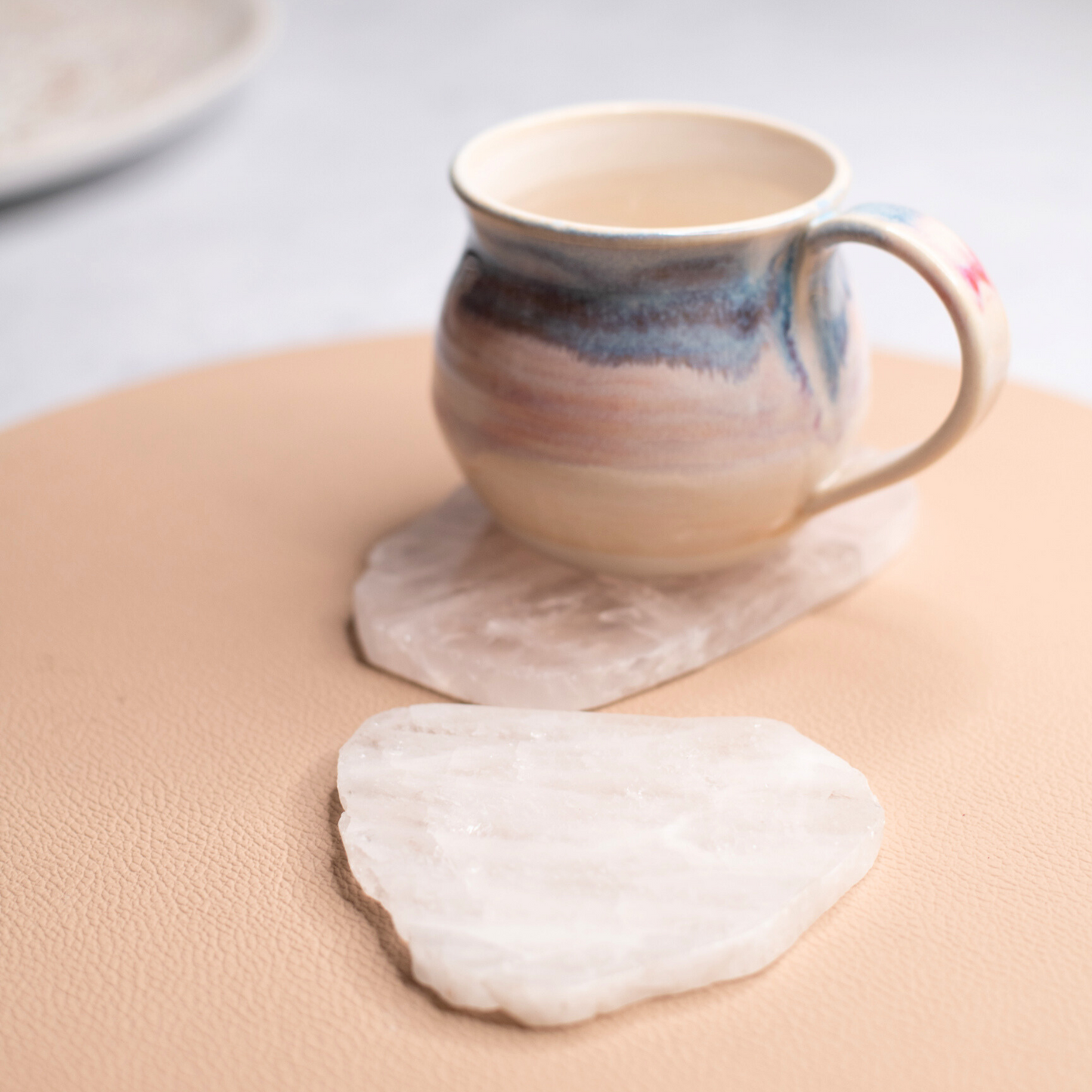 Clear Quartz Coasters