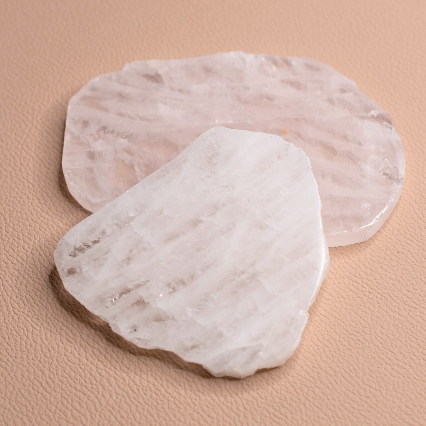 Clear Quartz Coasters