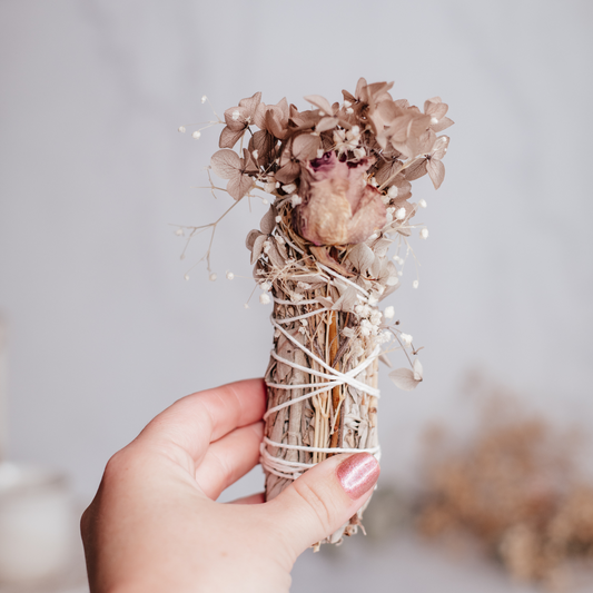 Floral Sage Smudge Bundle