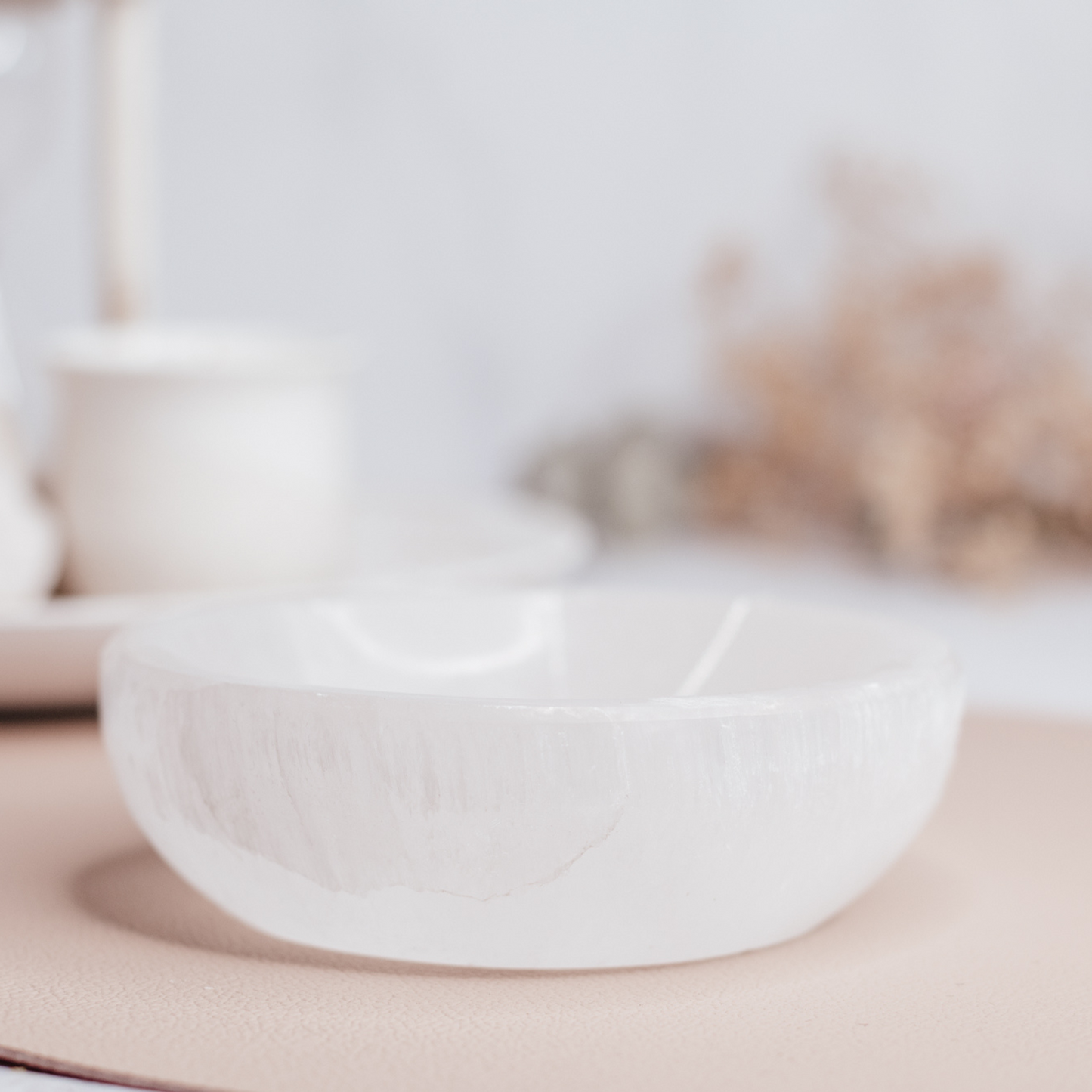 Selenite Charging Bowl - XS, S, M, L