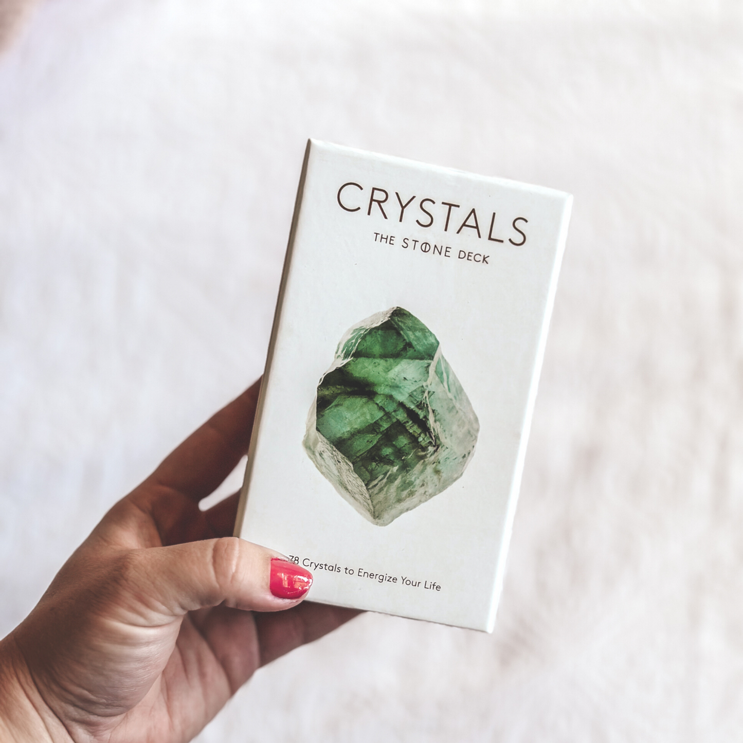 Stone Crystals Deck, The: 78 Crystals to Energize Your Life