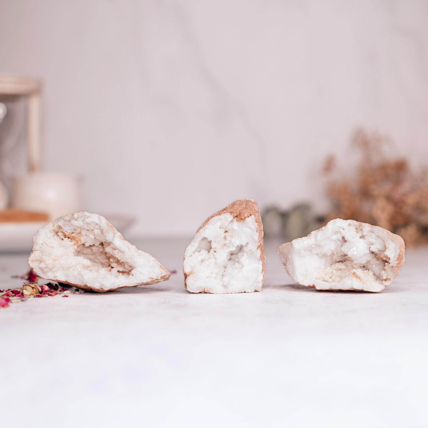 Mini Quartz Half Geodes