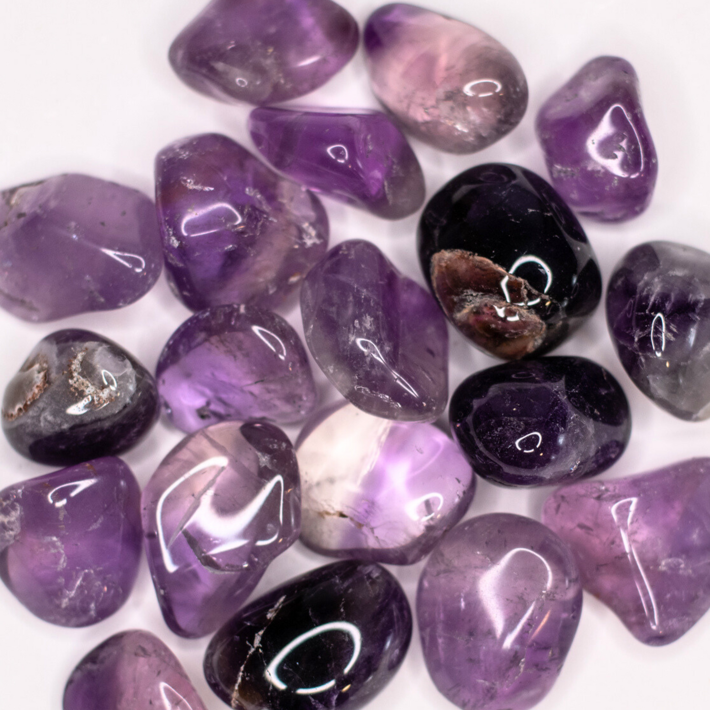 Amethyst Tumble Stone - Large