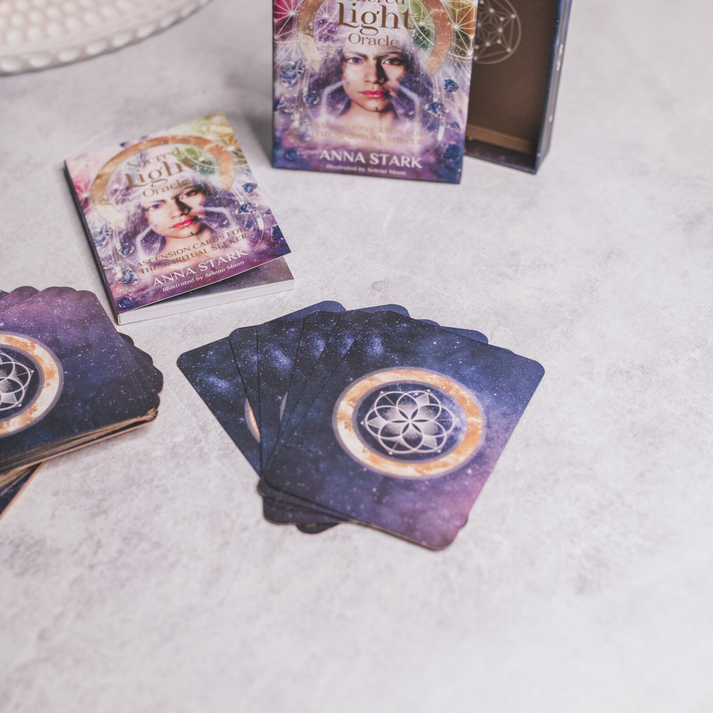 Sacred Light Oracle | Ascension cards for the spiritual seeker | by Anna Stark