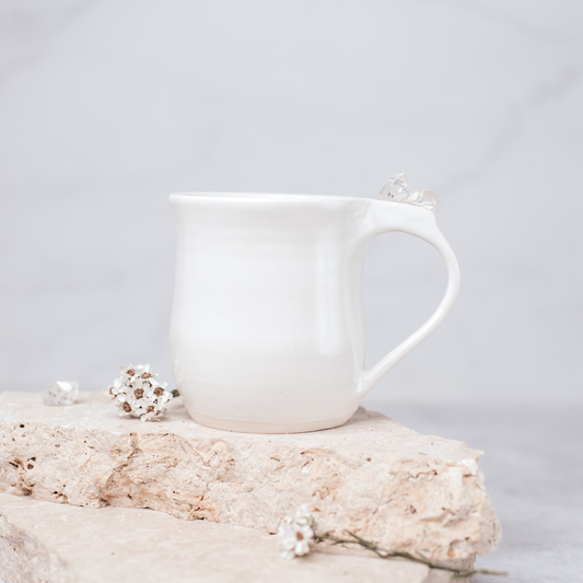 Handmade Herkimer Diamond Infused Mug