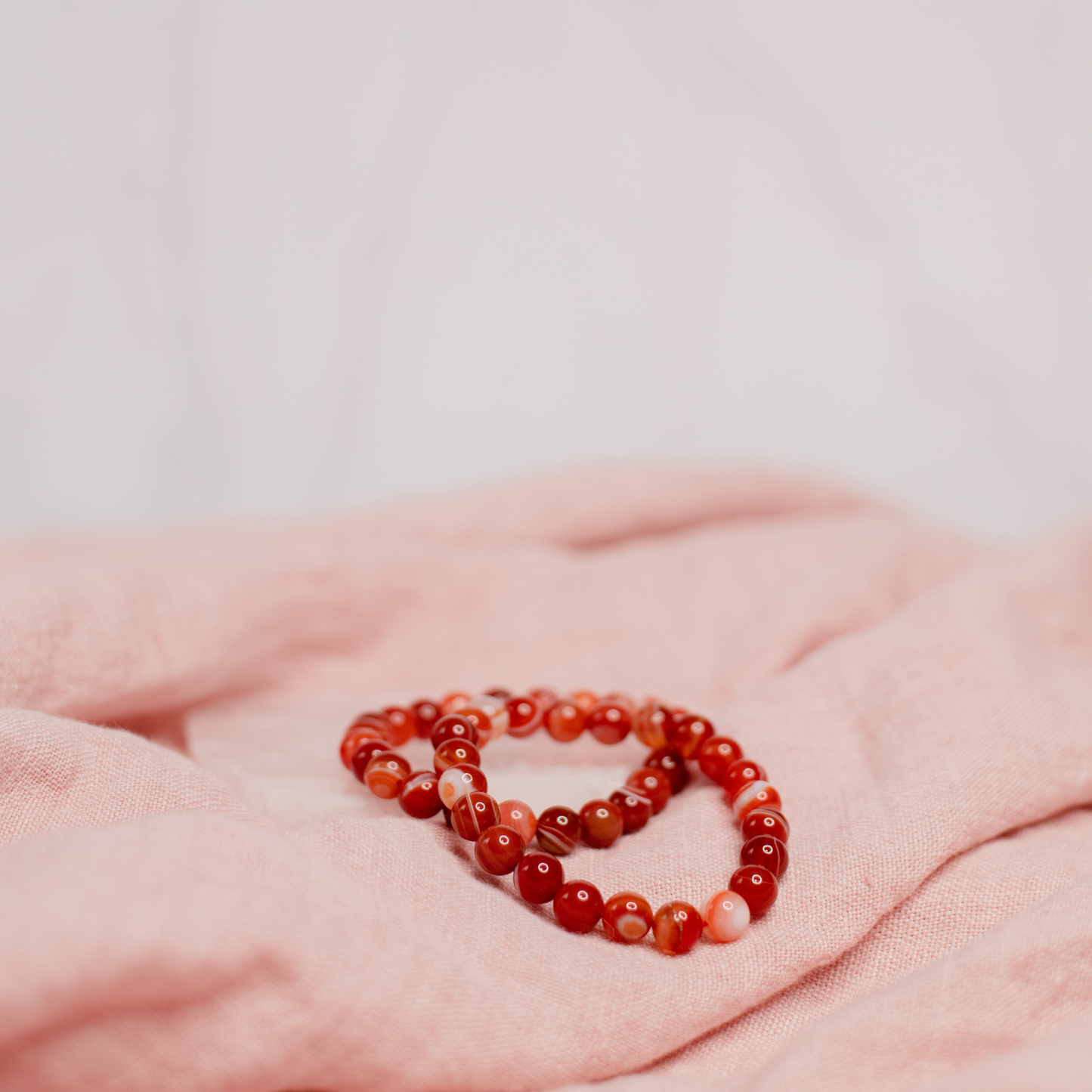 Banded Carnelian Bracelet