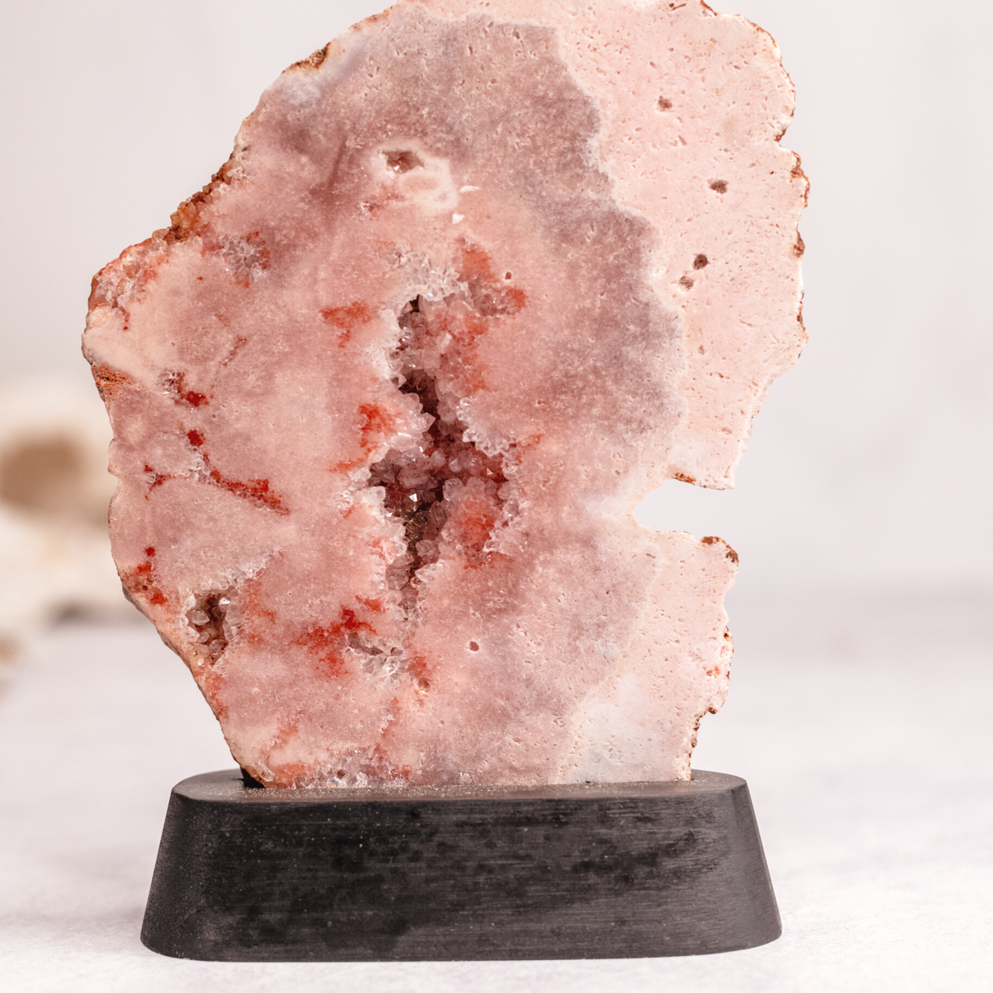 Pink Amethyst Slab on Stand - 02