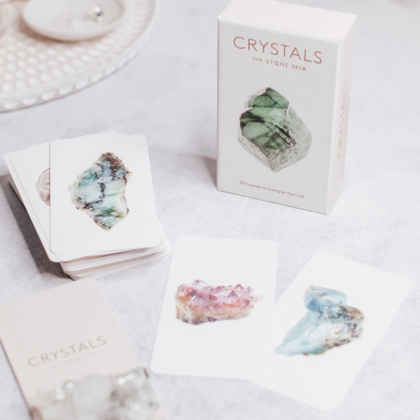 Stone Crystals Deck, The: 78 Crystals to Energize Your Life