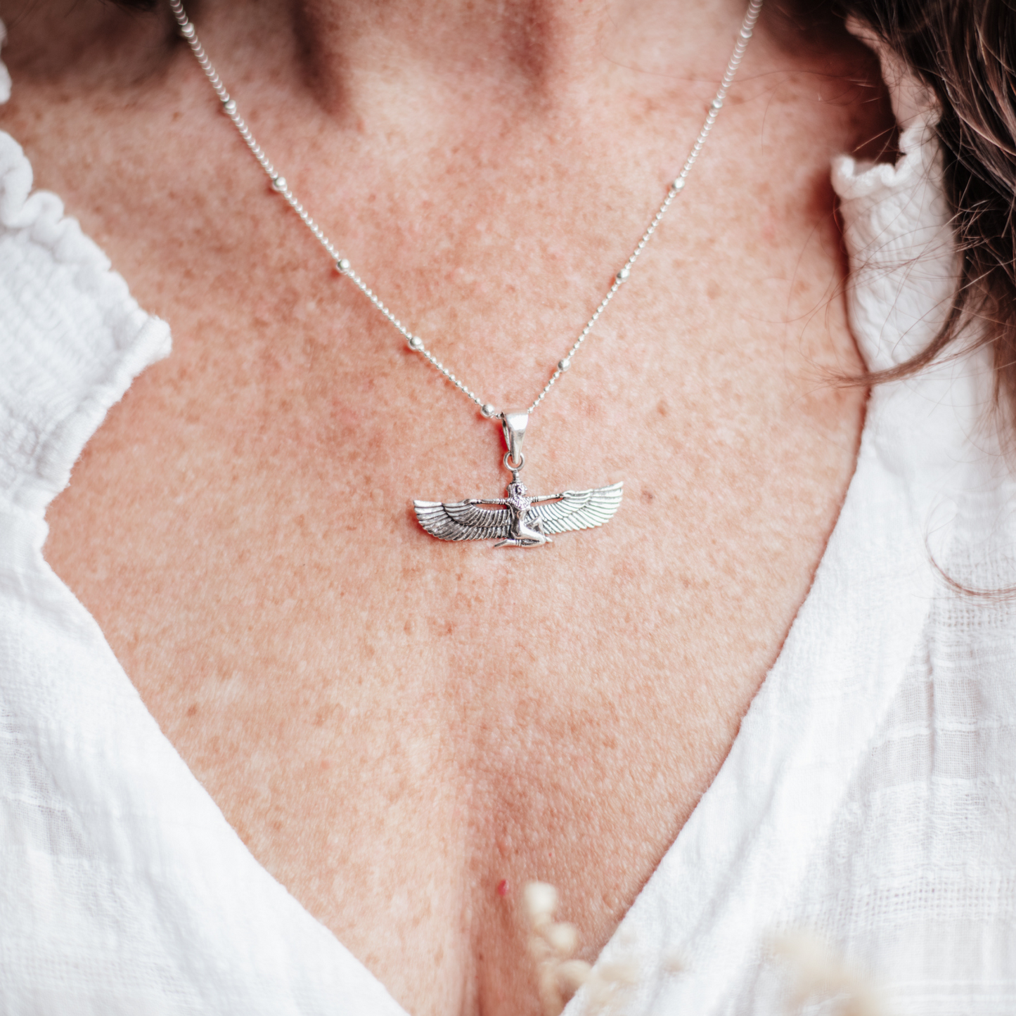 Goddess Isis Pendant | Sterling Silver