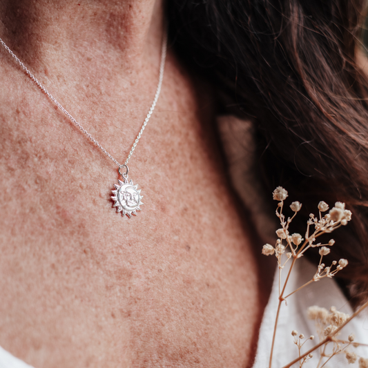 Together Forever - Sun and Moon Necklace | Stirling Silver