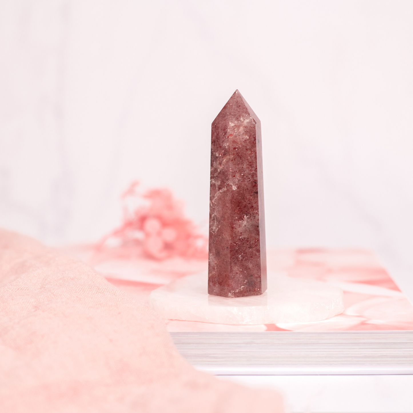 Stawberry Quartz Tower