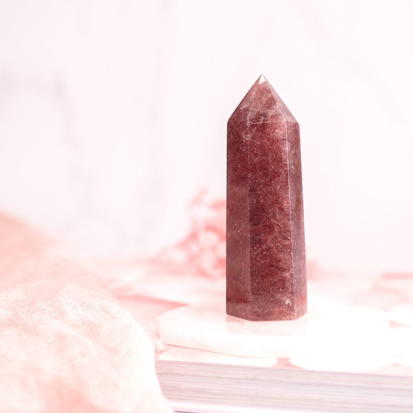 Stawberry Quartz Tower