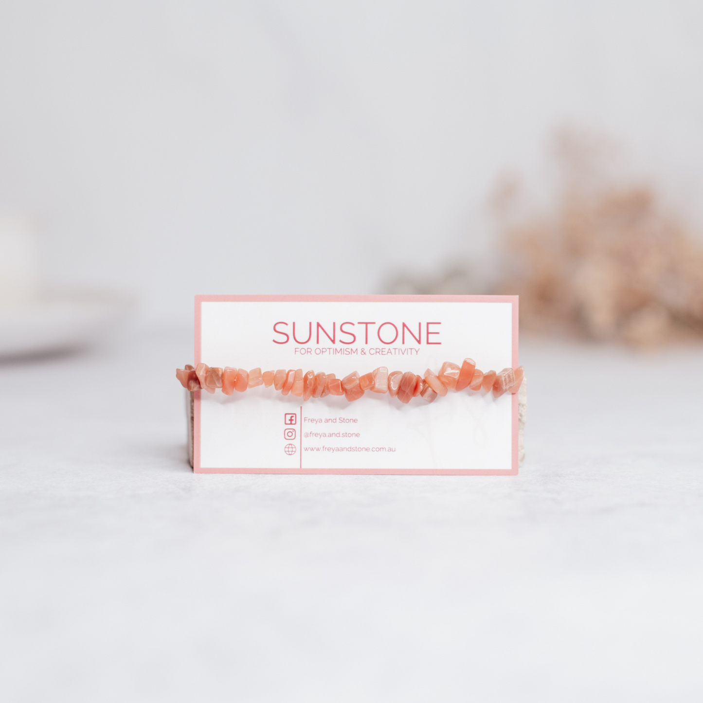 Sunstone Bracelet