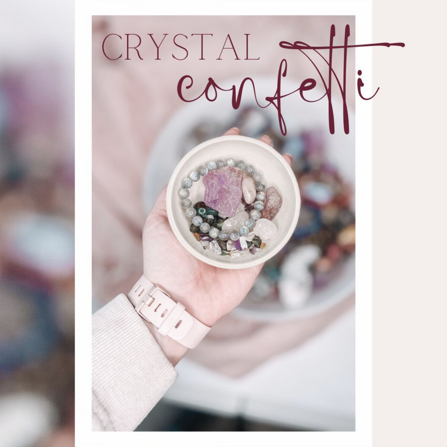 Crystal Confetti Scoop